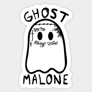 Ghost Malone Sticker